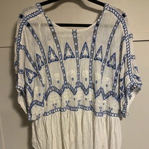 Free People flows shirt